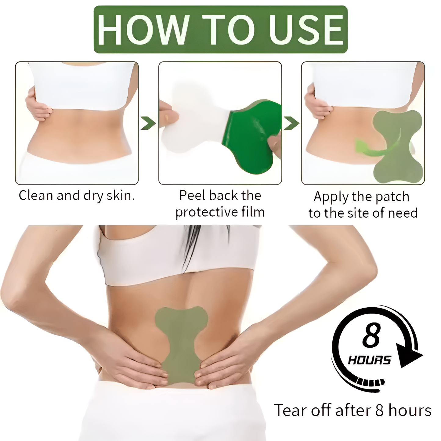 Lumbar Spine Protection Patches